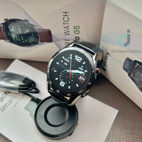 Blulory%20Watch%20G5%20Silver%20-%20Display%20%201.28%E2%80%B3%20inch%20-%20IP68%20waterproof%20dustproof%20-%20BT5.1%20-%20Image%203