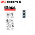 3 in 1 Infinix Hot 50 Pro Acrylic Phone Case For Infinix Hot 50 Hot 50i 40i 40 Pro Casing With Magnetic Wireless Charging Sticker +Full Coverage Tempered Glass Screen Protector. 