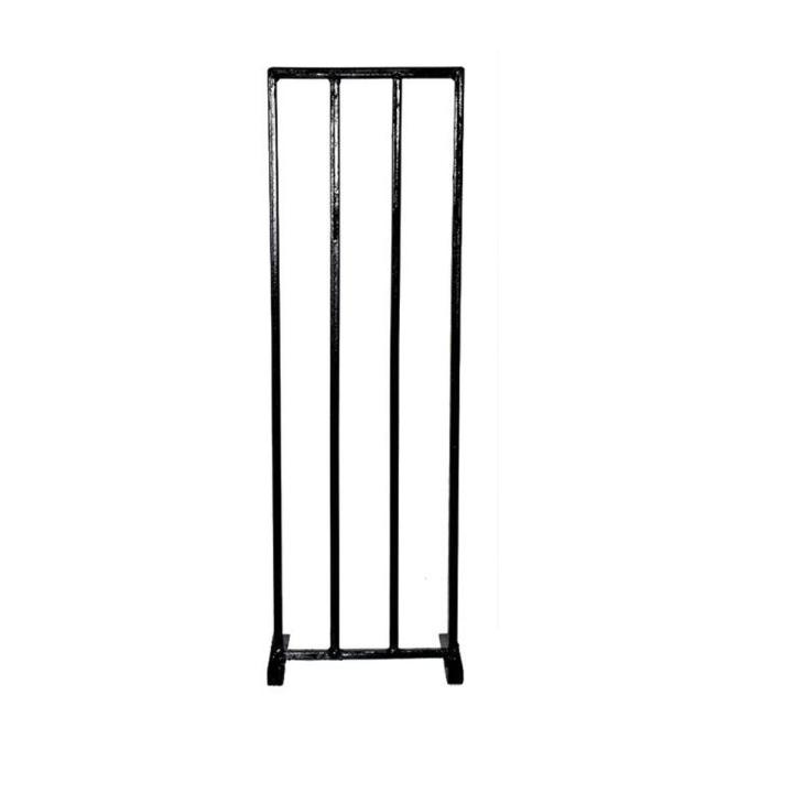 High Quality Steel Wickets Stumps For Cricket Ideal For Indoor Outdoor Tape Ball Cricket Match - Black