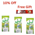 Asli Full Cream Milk 1 Ltr Pack of 3. 