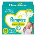 Pack Of 10 pampers (0 size ). 