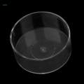 Tea Light Clear Plastic Cups: 20 Cups, Round Shapes Polycarbonate Tealight Cups. 