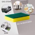2-Pack Durable Multi-Purpose Cleaning Sponges - Non-Scratch Scrubbing Sponges for Kitchens and Bathrooms. 