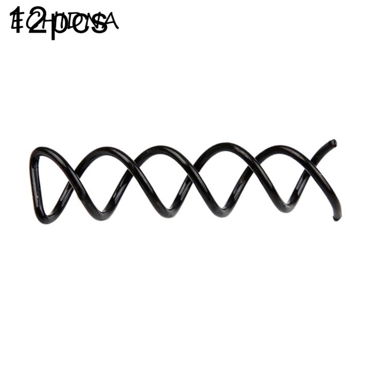 12Pcs Metal Spiral Spin Screw Pin Clip Hairpin Lady Twist Hair Clip Accessories