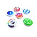 Shiny Social Apps Universal Pop Socket Of Facebook Messenger WhatsApp Skype TikTok Instagram Candy Camera B612 etc. 