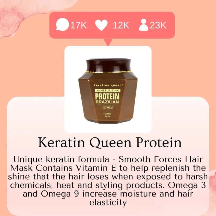 Keratin%20Queen%20Protein%20Brazilian%20Hair%20Mask%20Straightening%201000kg%20-%20Image%204
