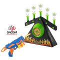 Floating Ball Hover Shoot Game Set For Kids-Glow in Dark Floating Shooting_Action_Toy Set-2320. 