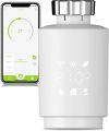 Thermostat - Smart Home Radiator Thermostat, Intelligent Heating Control via Tuya App and Smart Life with Alexa and Google Home, for Standard Radiator Valves (Hub Not Included). 