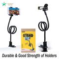 High Quality Mobile Phone Stand Holder Flexible and Power full grip - 360 Degree Rotating Mobile stand bedside table lazy Snake Mobile phone holder. 