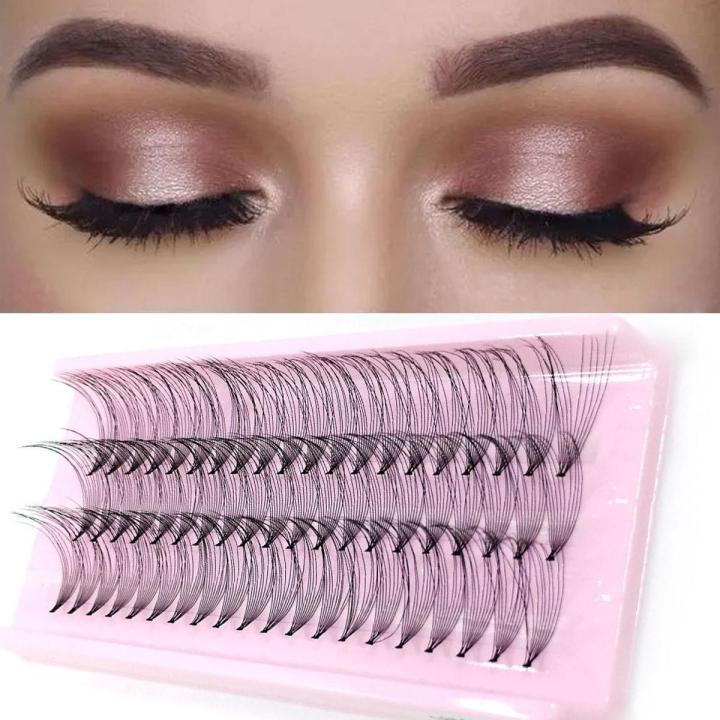 10~24mm Length Optional Fake Lashes Eyelash Extension Individual Volume Cluster 10D Long Natural Grafting False Eyelashes