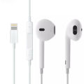 Bluetooth Wired Lightning Jack Handsfree for iPhone, Compatible with iPhone 7-14, In-Ear Earbuds with Mic and Volume Control. 