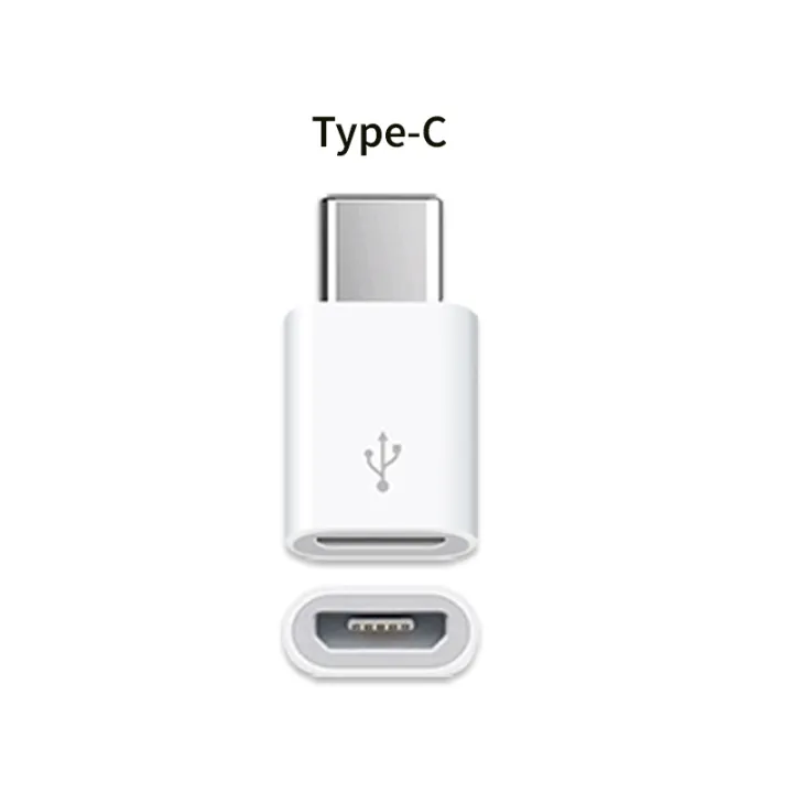 USB%20Micro%20To%20Type%20C%20Connector%20Adapter%20For%20Android%20-%20White%20-%20Image%204