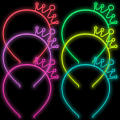 LED Hair Accessories Wedding Party Supplies LED Flashing Crown Headband Birthday Party Decorations Light Hairband. 