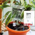 Plant Self Automatic Flower Watering Devices, 1PC Self Automatic Plant Watering System with 350 ml Water Bag, for Indoor Outdoor Automatic. 