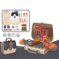 Role Play Toy Multifunctional Hamburger Hand Bag Role Play Supplies. 