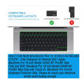 Keyboard Cover protector Keyboard Cover for 2022 MacBook Air 13.6 M2 Clip A2681 &2021 MacBook Pro 14 Inch M1 Pro/Max Chip Release A2442 & Newest MacBook Pro 16" M1 Pro Chip/Max Chip Model A2485 Skin Protector- Laptop Keyboard Cover. 