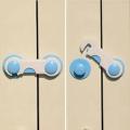 (Pack of 3)Plastic closet lock for children, baby safety, closet, safety lock for drawers, child safety, protection for baby care. 