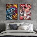 Diy Rhinestone Painting Exquisite Tiger Rhinestone Painting Kit Stunning Wall Art Decor for Southeast Asian Homes Diy Craft Set. 
