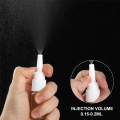 20Piece Clear Small Empty Nose Spray Bottle Reusable Fine Mist Sprayers for Travel 10ML. 