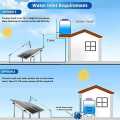 Solar Panel Cleaning Brush with 20 Feet Long Handle – Water Flow System for Panels Cleaning Stainless Steel Extendable Rod. 