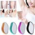 Hair Removal Pain-less Physical Manual Epilator Crystal Hair Eraser Nano Glass Hair Removal Washable Portable Hair Removal Device Beauty Tool Hair Eraser Stone for Man and Women Arms Legs Back. 