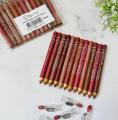 Pencil Lipsticks Pack of 6 & 12 – Matte & Smooth Finish | Long-Lasting & Waterproof Lipstick Pencils. 