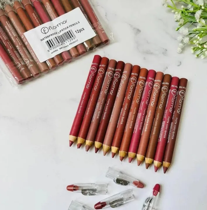 Pencil%20Lipsticks%20Pack%20of%206%20&%2012%20%E2%80%93%20Matte%20&%20Smooth%20Finish%20%7C%20Long-Lasting%20&%20Waterproof%20Lipstick%20Pencils%20-%20Image%208
