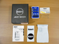 Maker Hart JUST MIXER - Audio Mixer - Battery/USB Powered Portable Pocket Audio Mixer w/ 3 Stereo Channels (3.5mm) Plus On/Off Switch  --- (OpenBox Condition). 