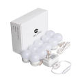 Price Tag - Vanity Lights for Mirror Dimmable Mirror Lights Stick On, 3 Colors Makeup Light, Makeup Mirror Lights, Vanity Lighting Fixtures, USB Powered Vanity Lights for Mirror,  3 Colors Hollywood Style LED Makeup Mirror Lights. 
