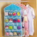 FRAKIN 16 Pockets Hanging Bag High Quality Durable Clear Door Hanging Bag Shoe Rack Hanger Practical Storage Tidy Organizer. 