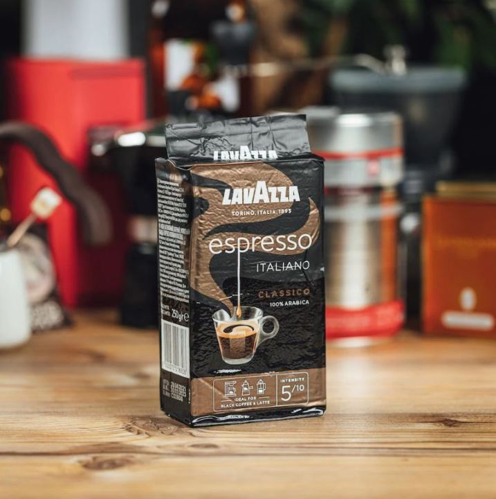 Espresso Lavazza Italiano Classico Coffee, 250g- (Imported)