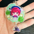 Cute Cartoon Anime OSHI NO KO Figures Hoshino Ai Hoshino Rubii Hoshino Akuamarin Cosplay Acrylic Keychains Fans Christmas Gifts. 