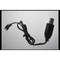USB BATTERY CHARGER SM PLUG FOR 4.8V BATTERY PACK. 
