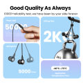 UGREEN Aux Earbuds Earphones 3.5mm Handsfree Wired Headphones Volume Control Noise Isolating Stereo Sound with Microphone For Android MP3 MP4 Pad. 