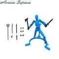 Action figures can be used as table decorations, paintings, photography props, gifts, collectibles, and more.. 