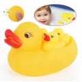 yellow rubber cute toy floating baby bath duck toys for kids Rubber Duck Bath Set -Floating Bath Tub Toy Rubber Mini Bath Duck Float Ducks Mini Ducks Rubber Ducky Bath Toys for Duck Themed Baby Shower Birthday Party Favors (Yellow). 