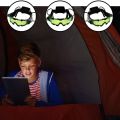 Night Vision Goggles Adjustable Kids LED Night Goggles for Racing Bicycling Hunting to Protect Eyes Children Gift. 