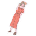 100pcs/pack lovely girls Stickers scrapbooking hand book fashion girl sticker. 