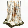 【Ready Stock】 Tudung Bawal High Quality Printed Satin Hijab Square Scarf Shawl 90CM WJ1001-07. 