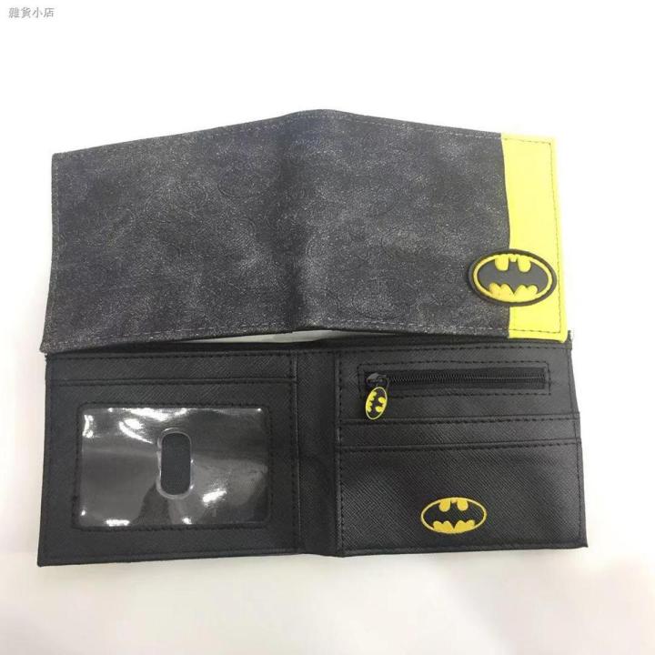 Dc Cartoon Batman Batman Wallet Purse Dark Knight Student