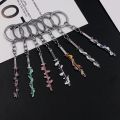Anime Demon Slayer Keychain Kimetsu no Yaiba Tomioka Giyuu Kochou Shinobu Cosplay Key Chain Metal Pendant Keyring. 