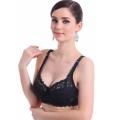 Underwire Full Coverage Lace Sheer Bra. 