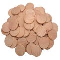 200Pcs Wood Slices Unfinished Round Wood for Arts & Crafts Projects, Board Game Pieces, Ornaments. 