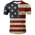 new and interesting T-shirt men's summer 3D printing casual 3D T-shirt top 3D printing men and women T-shirt casual top. 