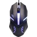 7 Colors LED Gaming Mouse - RGB BREATHING EFFECT - USB Wired Optical For PC / Laptop -  Pro RGB 7 LED Sensor - Black -  7 Colours LED. 