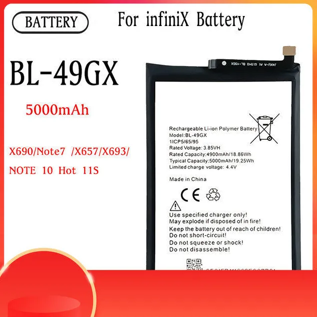 Infinix%20Note%2010%20X693%20Battery%20Battery%20Replacement%20BL-49GX%20Battery%20with%205000mAh%20Capacity%20by%20RealOne%20-%20Image%203