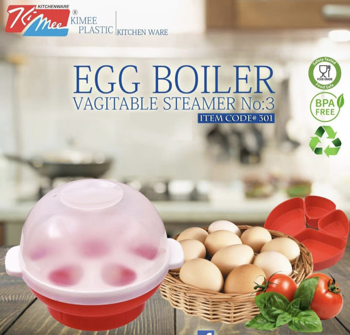 3 in 1 Electric Egg Boiler/Poacher/Cooker Vegetable Streamer