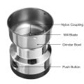 AS Happy Mall| Mini Electric Grinder: Coffee Maker, Stainless Steel Blade, Spice Kitchen, Juicer Blender, High-Quality Chutney Maker, Spice Pepper Grinder| Electric Mini Grinder For Kitchen. 