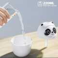 Air Humidifier Cute Panda Aroma Oil Diffuser with Night Light USB Chargeable Cool Mist Sprayer Plants Purifier Humificador. 
