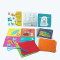 Creative Origami Paper Kit - Double-Sided Colors for Art and Craft. 